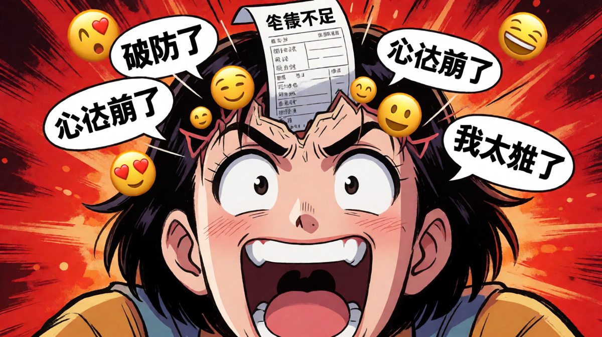 收到银行短信的那一刻，精神世界全面崩塌。