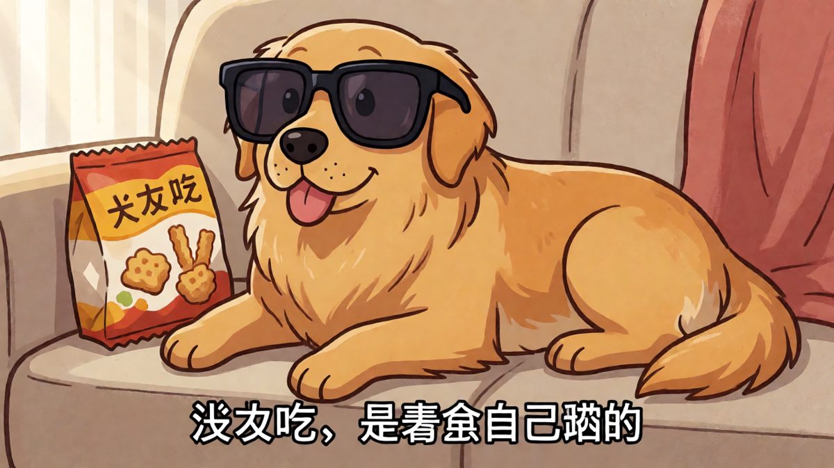 金毛演技派上线：我真的什么都不知道~