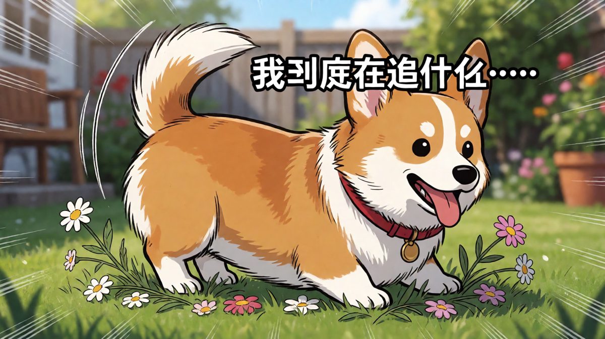 柯基：我的尾巴是不是欠我钱？