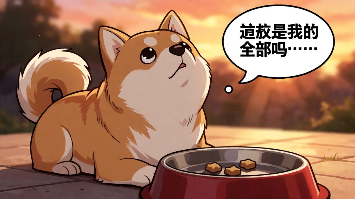 柴犬的晚餐：这就是命运给我的安排？
