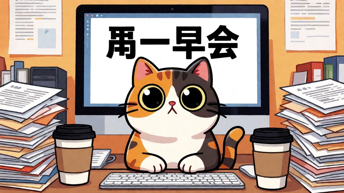 周一早会：我的灵魂已下班