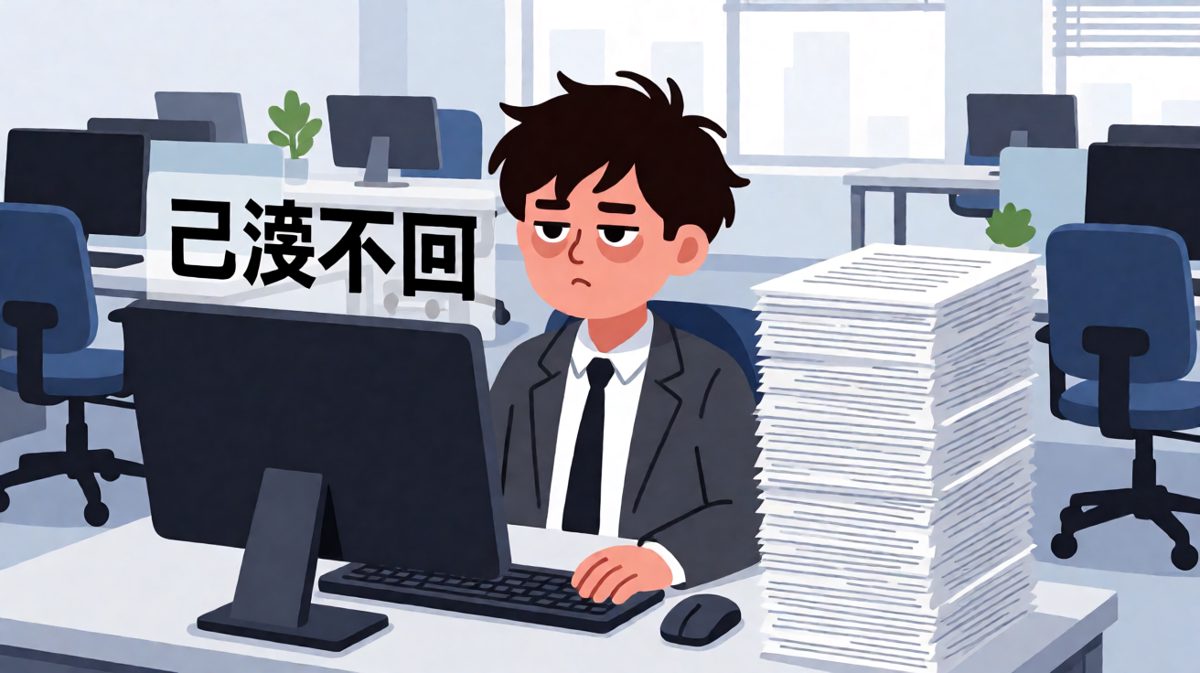打工人的周一早晨，灵魂还在床上，身体已在工位。