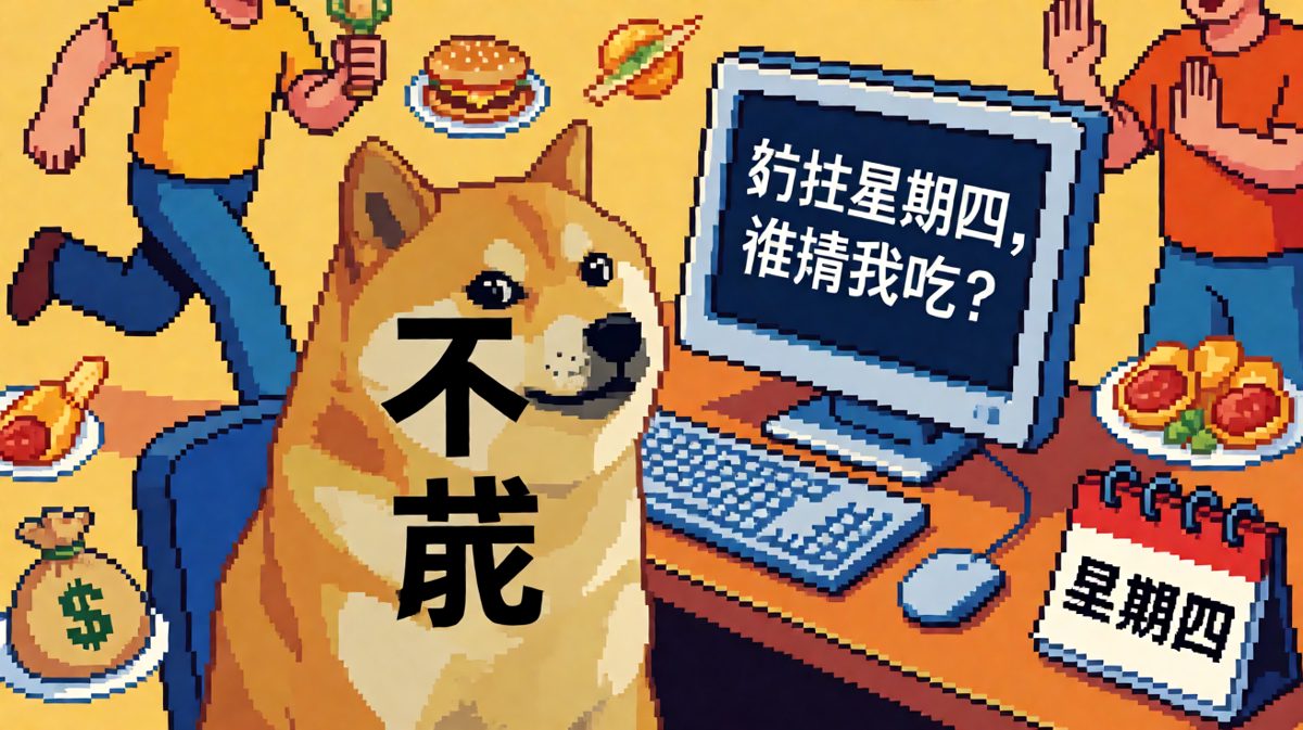 每周四的灵魂拷问：是谁在V我50吃肯德基？