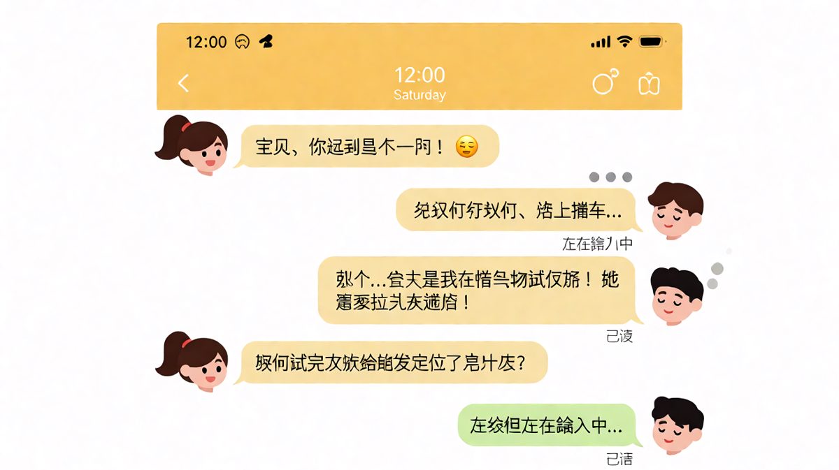 约会迟到反转成陪妈妈试衣服