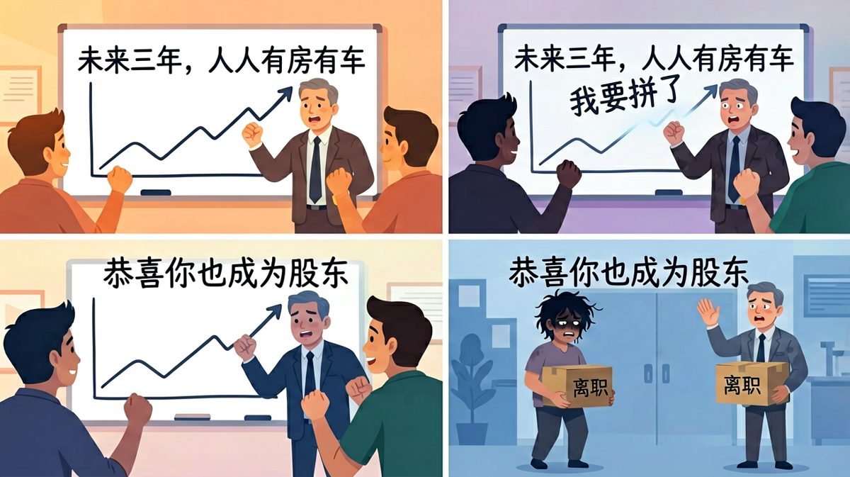 三年后有房有车？一年后我成了'股东'——股东会的席。
