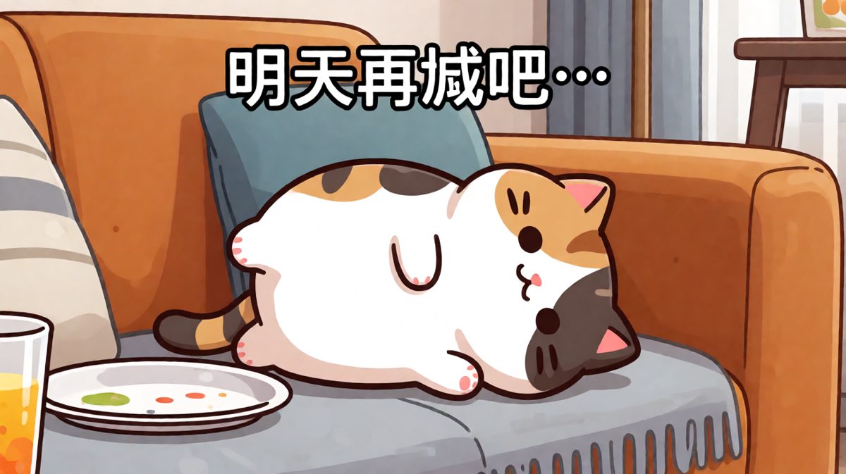减肥？明天再说吧！