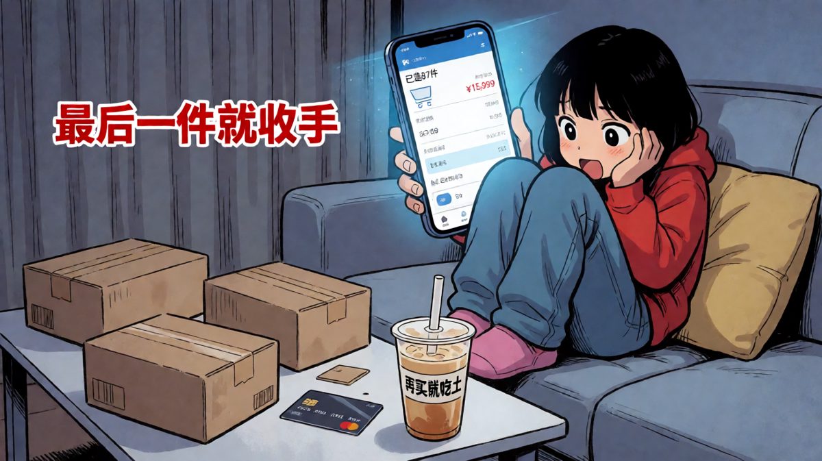 深夜的手机和理智，总有一个要先睡着。