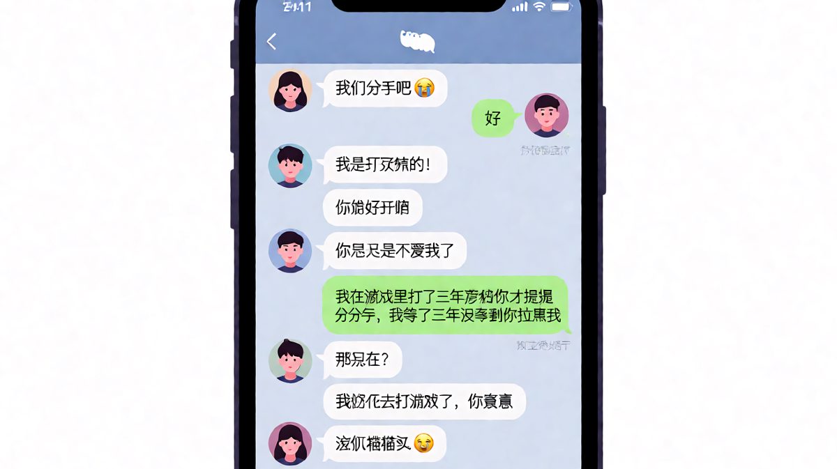 一句分手测试，测出了三年等待的真心