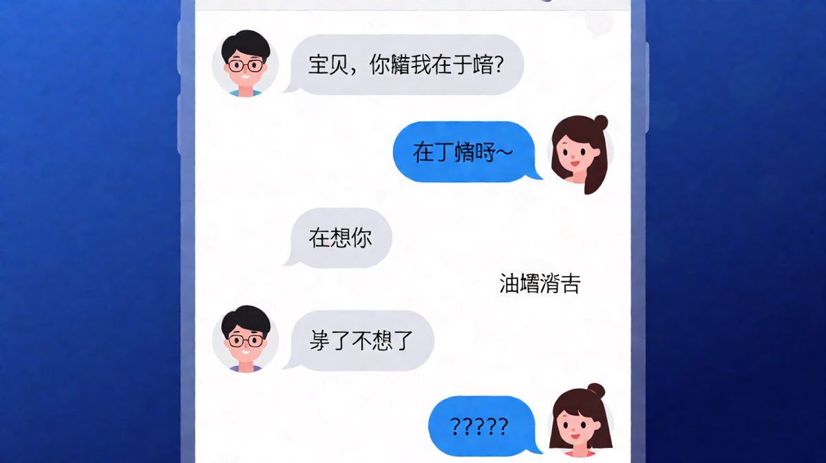 男生刚说想你下一秒就撤回，女生灵魂三连问