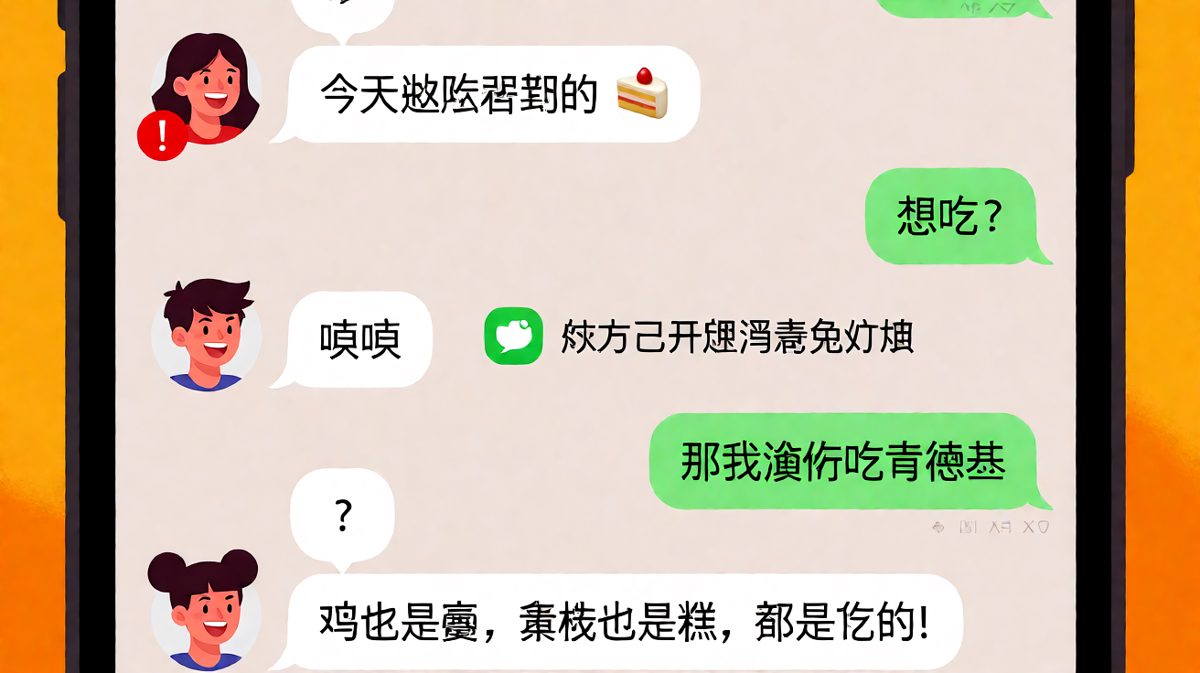 '鸡也是禽，蛋糕也是糕'——男朋友的逻辑永远让你窒息