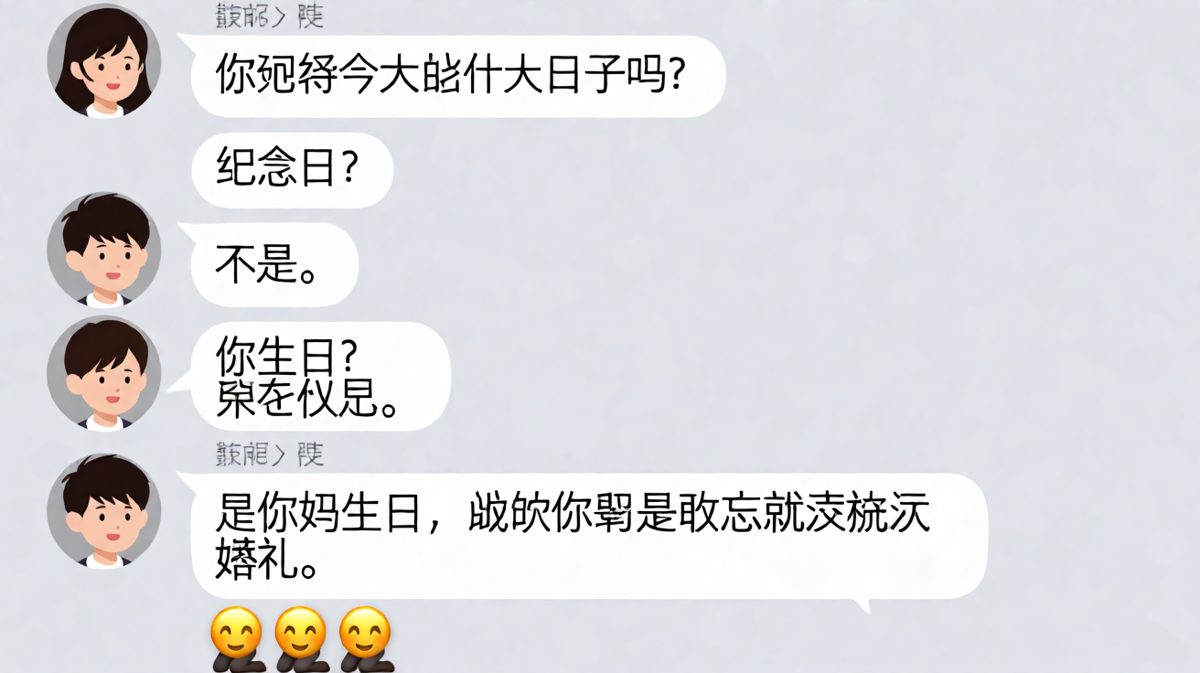 纪念日陷阱，直男差点全军覆没