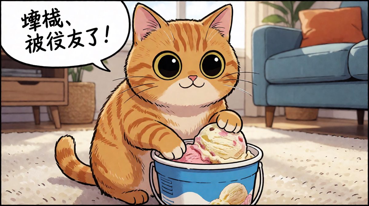 猫主子作案时的经典表情管理