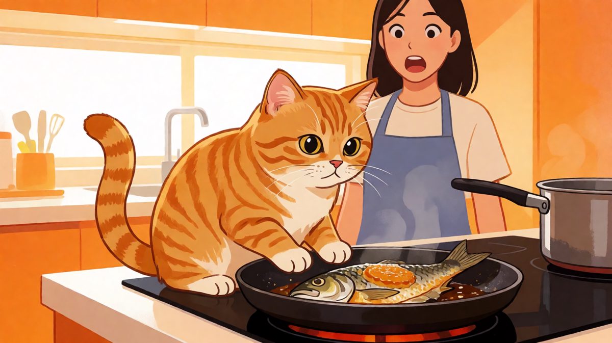 猫：我只是帮你试毒而已，别这么看着我。