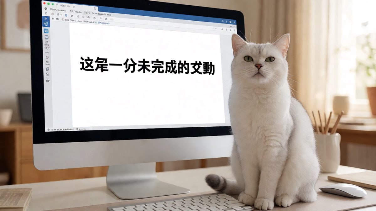 猫：想写代码？先问过朕的屁股答不答应。