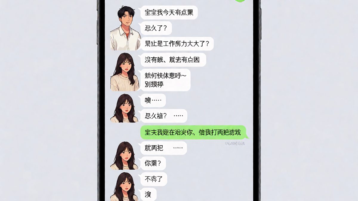 一个借口换来一句滚，这就是男生的日常