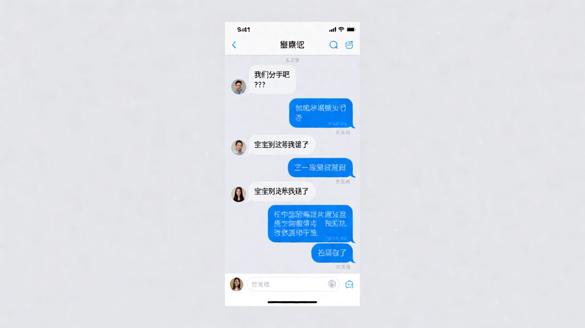 一句假分手，换来一段真拉黑