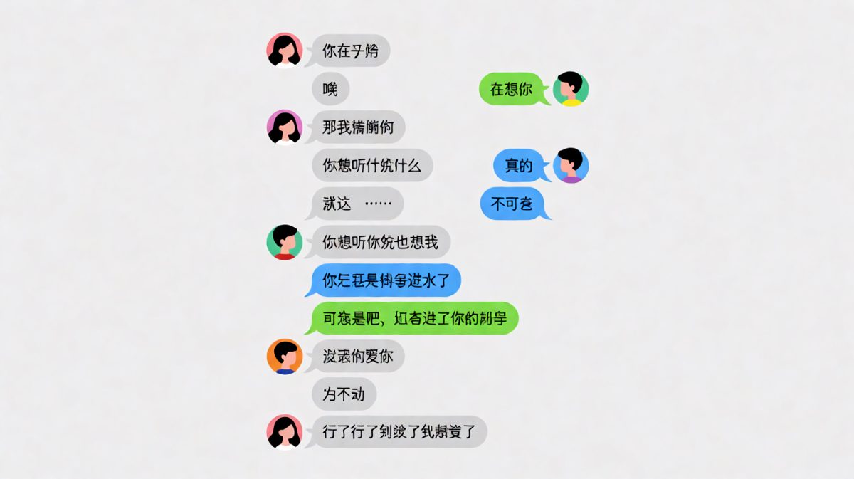 土味情话连击：从敷衍到沦陷的全过程