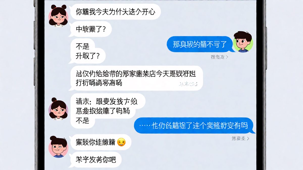 猜来猜去原来是蛋糕店打折，直男的脑回路永远跑偏