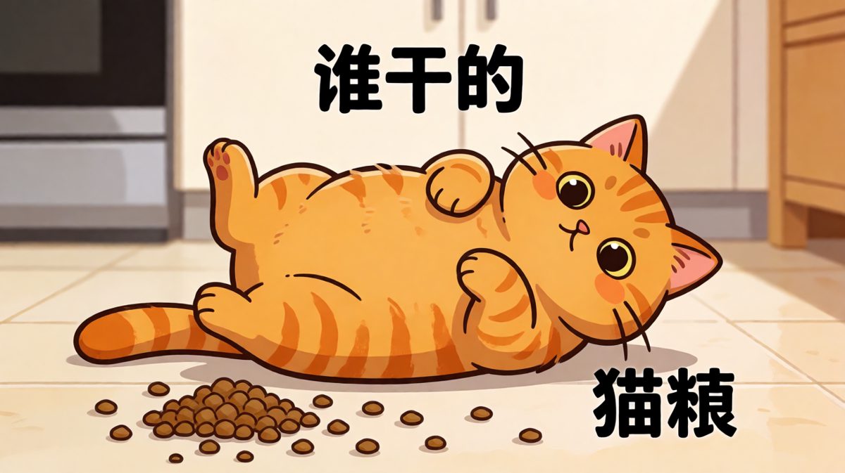 喵：这袋粮先动的手，我只是在自卫！