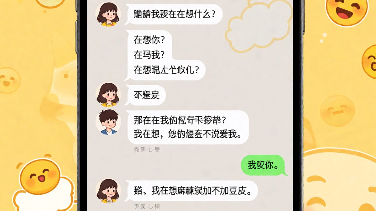 浪漫猜心思，最终输给麻辣烫