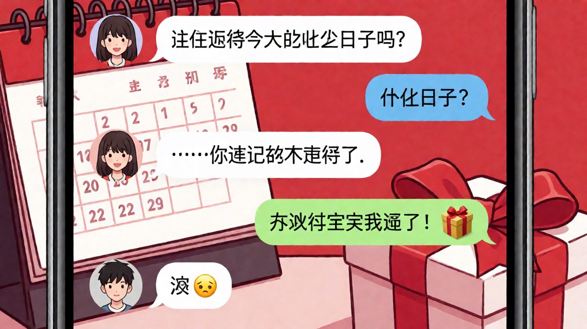 惊喜变惊吓，去年的礼物今年才用