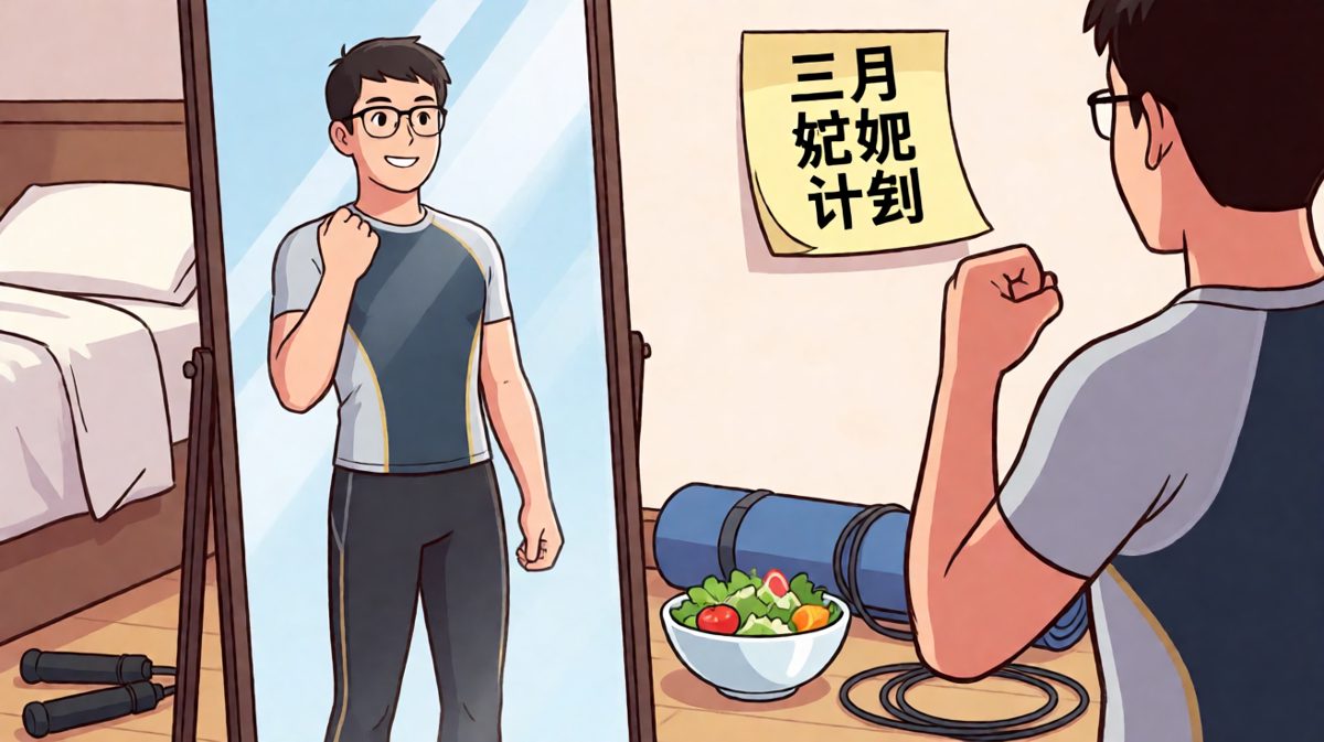 第一天，立下雄心壮志
