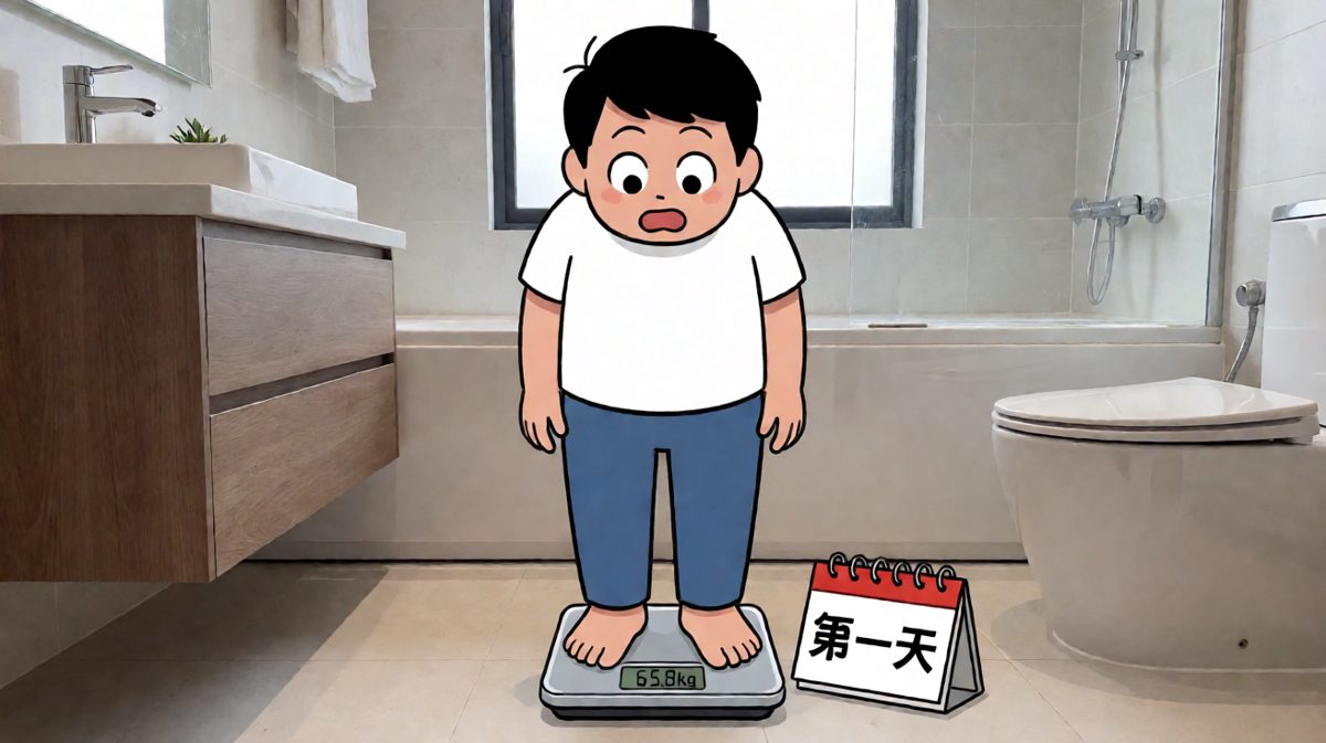 称完体重，心态崩了