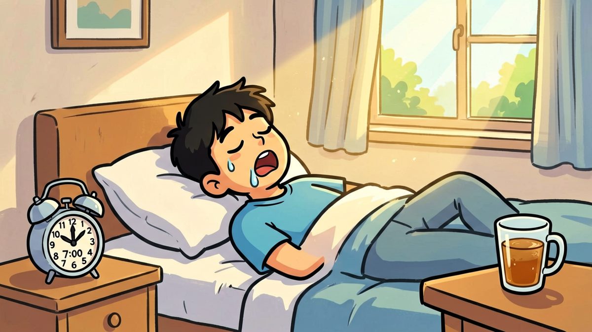 闹钟响了但床封印太深