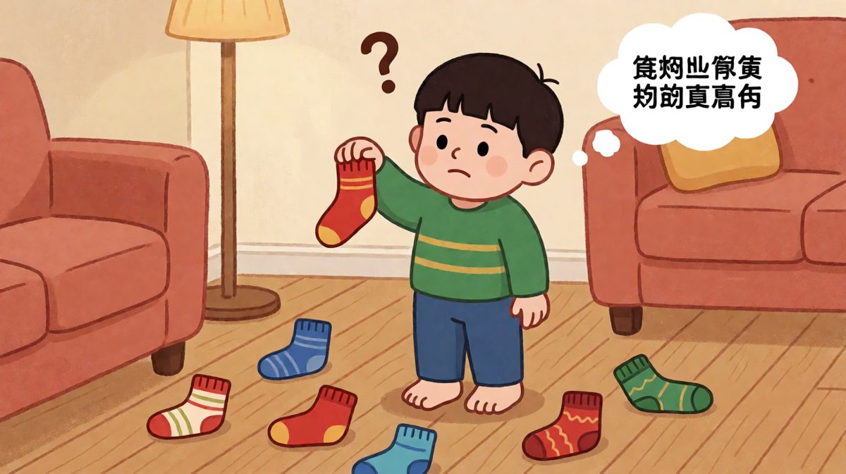 袜子们为什么总爱单独行动？