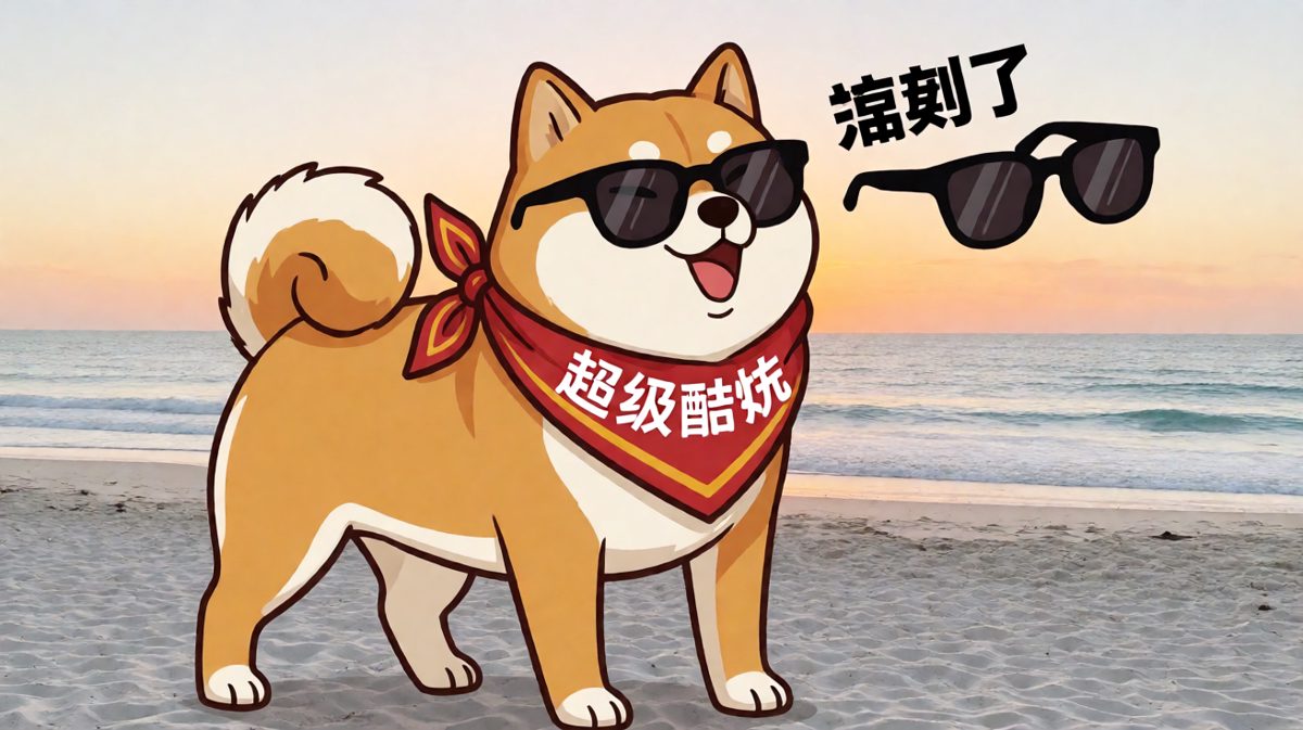 狗狗：只要我够酷，摔跤也摔得很有型！