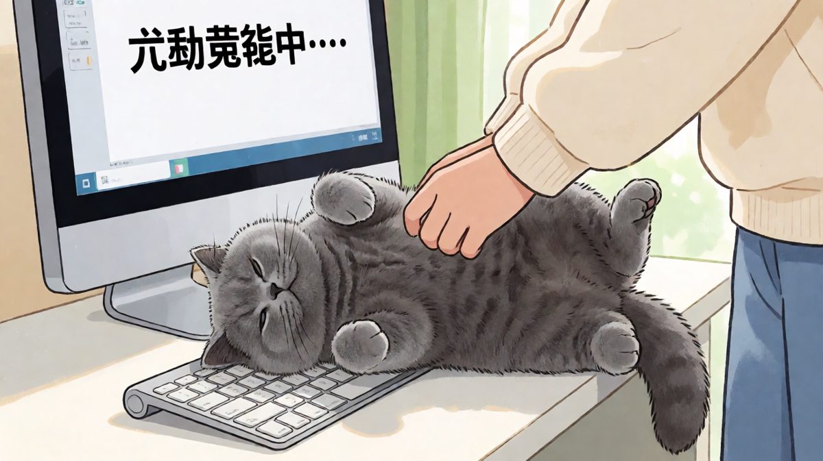 猫咪：本喵已接管公司，所有文件必须经过朕的批准！