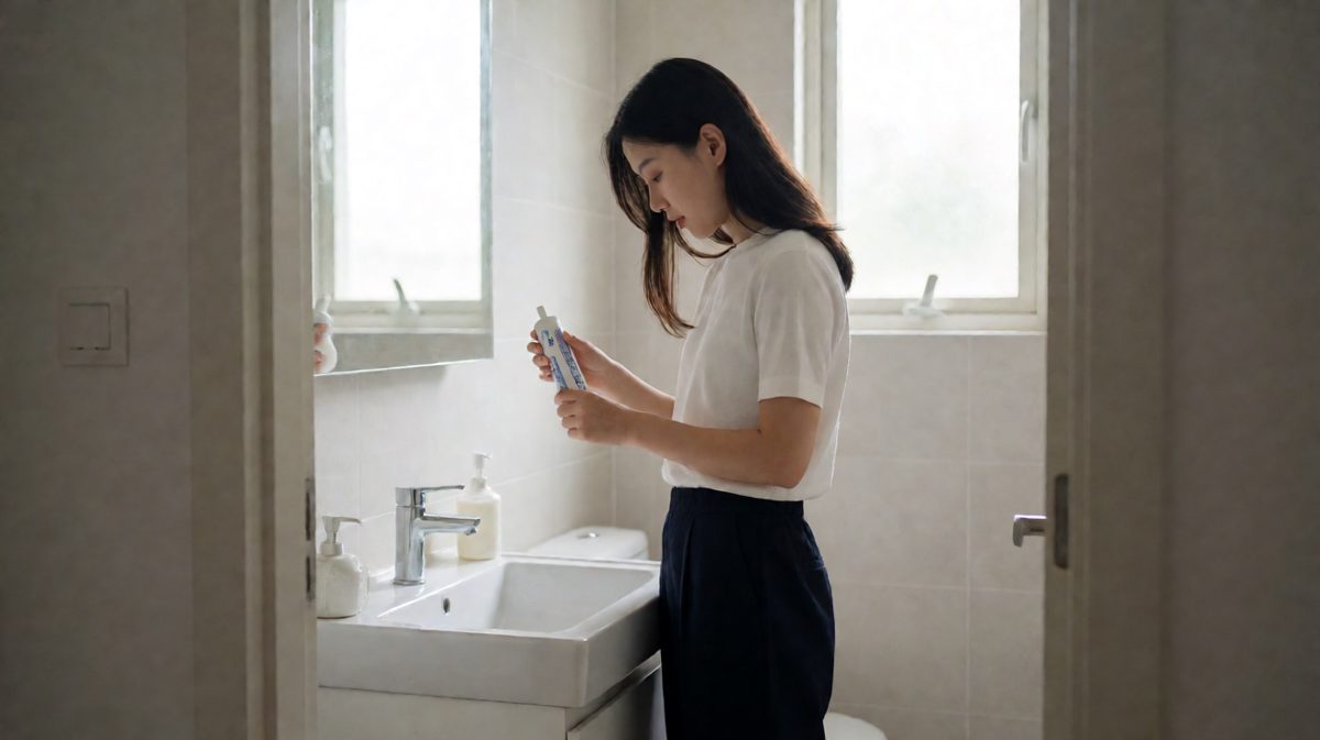 迷迷糊糊挤牙膏，全挤手上了