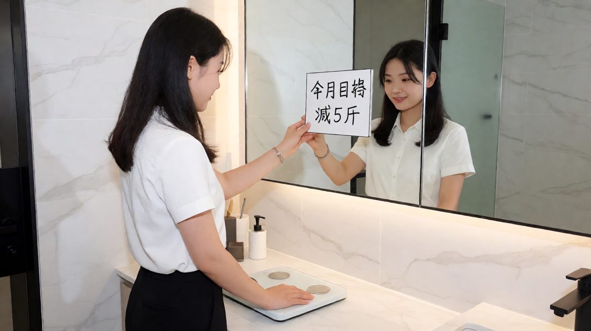 下定决心减肥的第一天