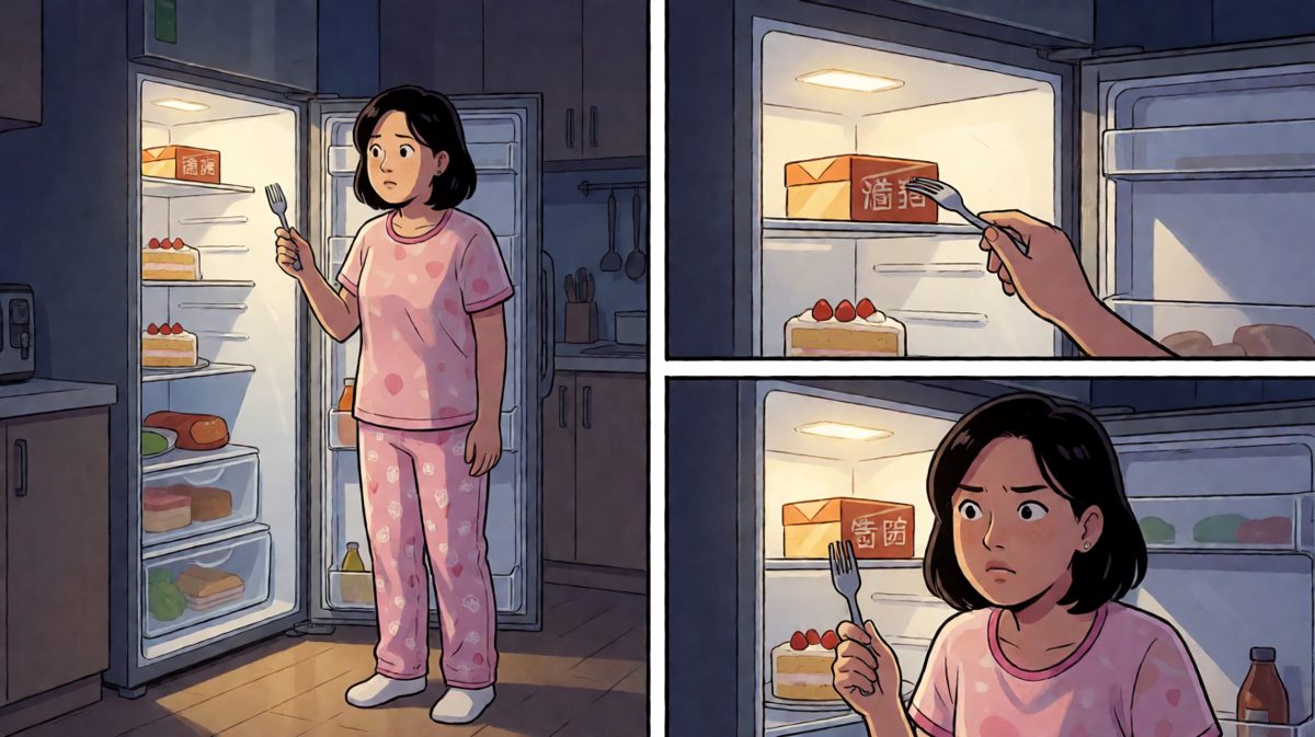 第二天深夜：肚子叫了怎么办