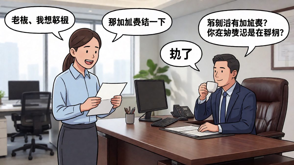 想辞职拿钱？老板一句话破防