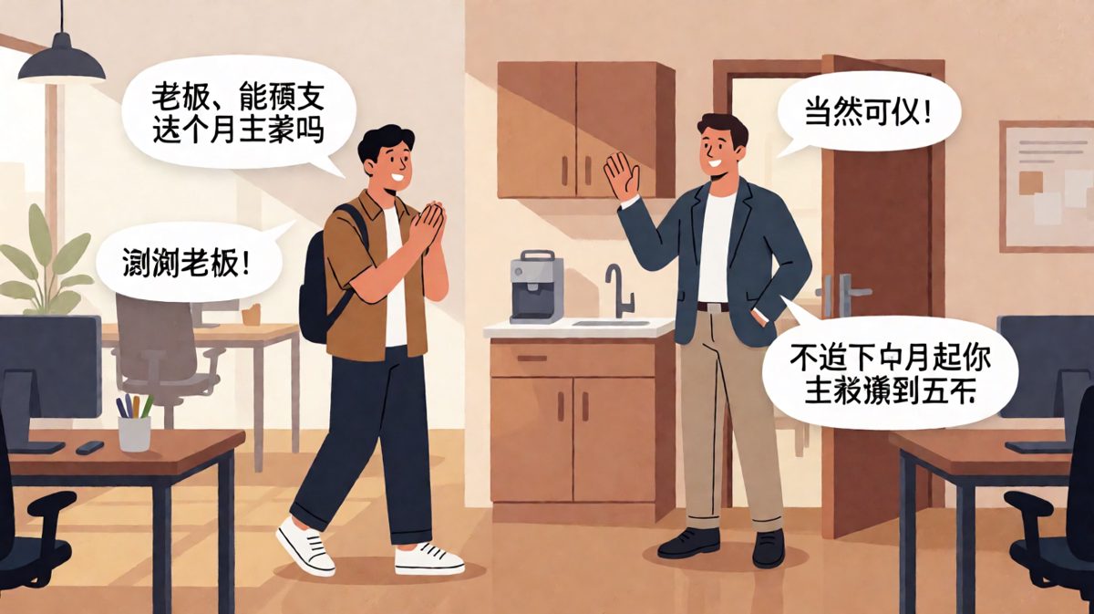预支工资？老板反向操作让人崩溃