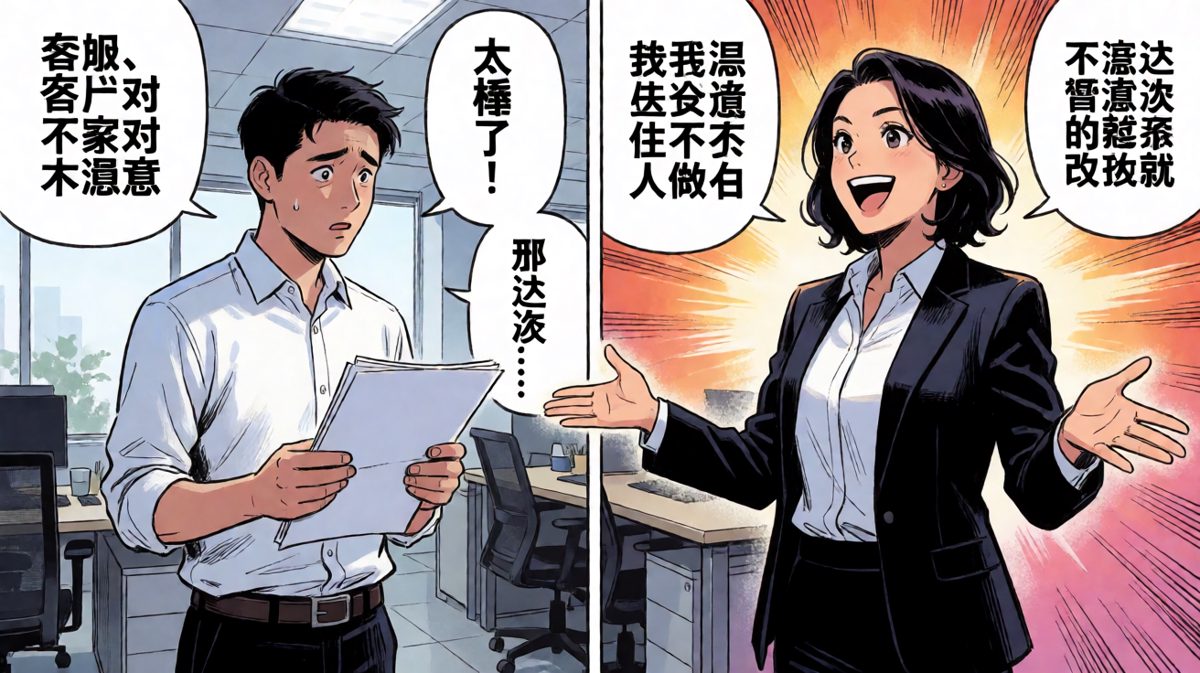 客户说不满意，老板却说太棒了？