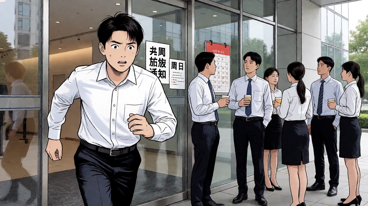……等等，今天不是周日吗？