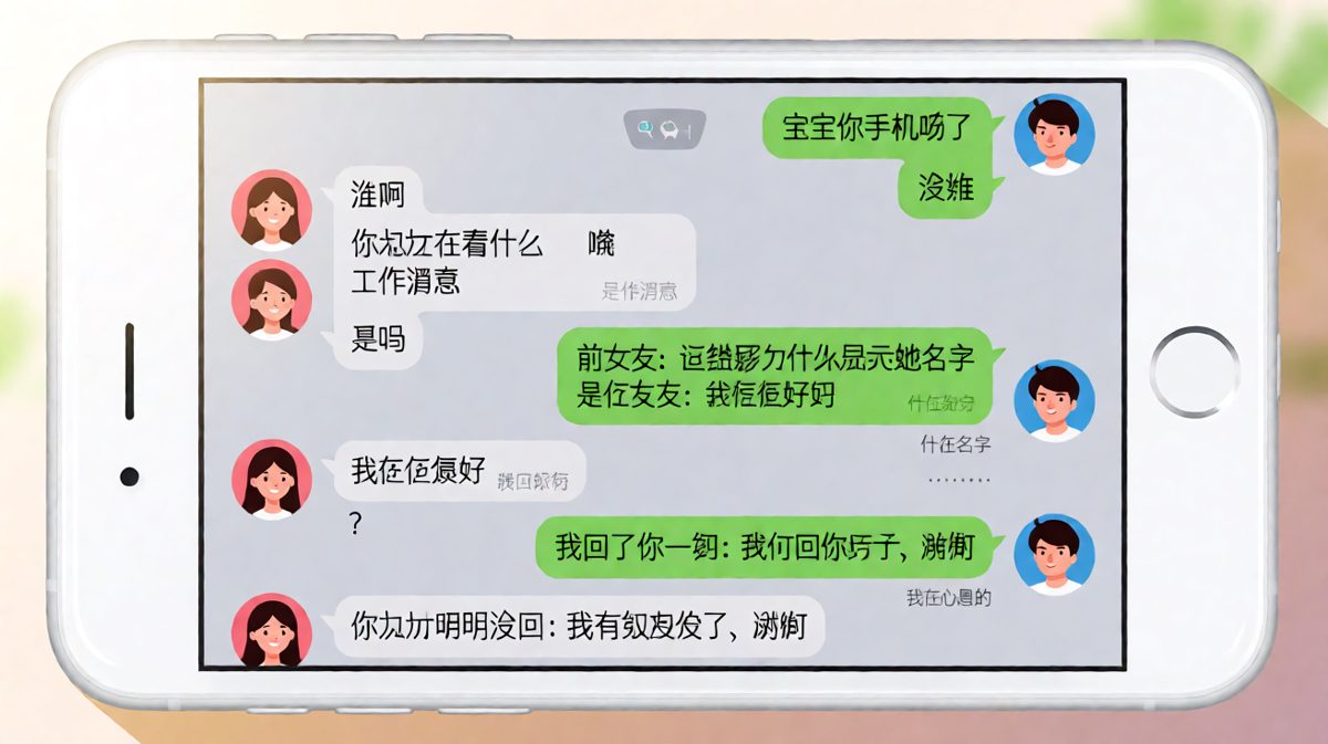 心里回了女朋友——这届男生的求生欲全靠脑补。