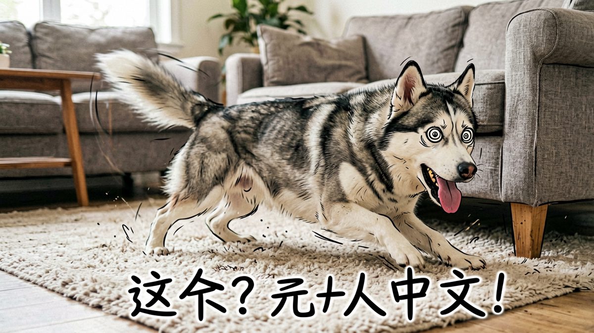 转着转着……等等，天怎么转了？