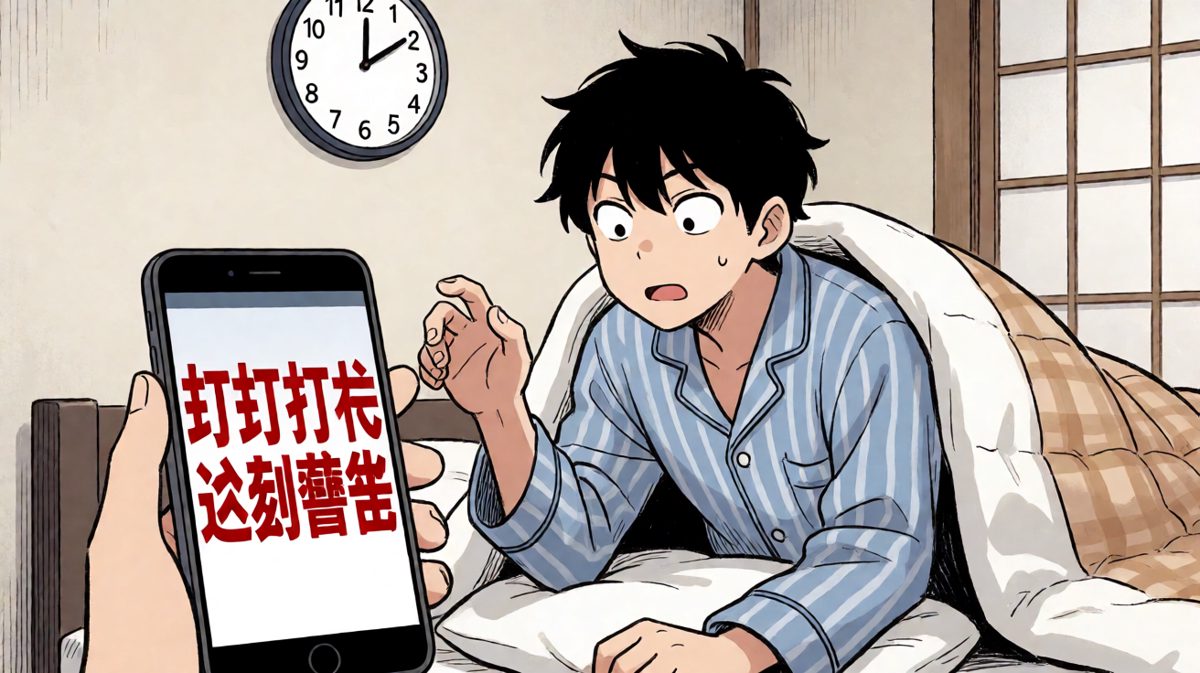 醒来发现已经十一点——三个闹钟全被我按掉了。