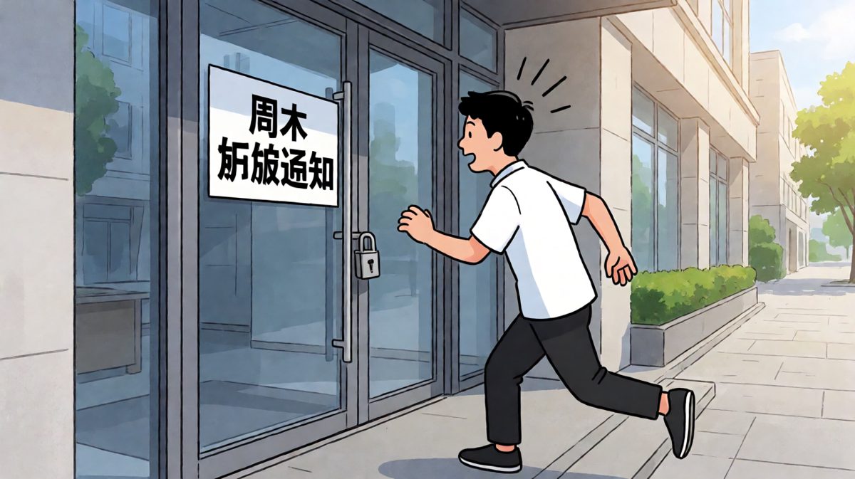 今天原来是周六？