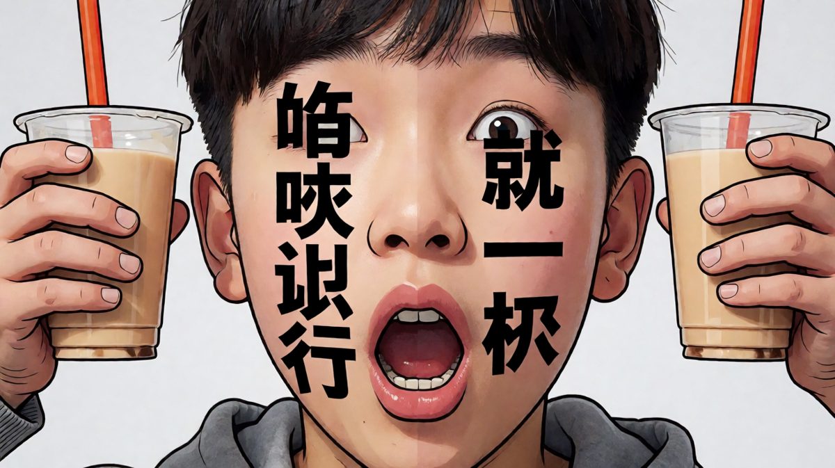 内心天人交战：喝还是不喝？