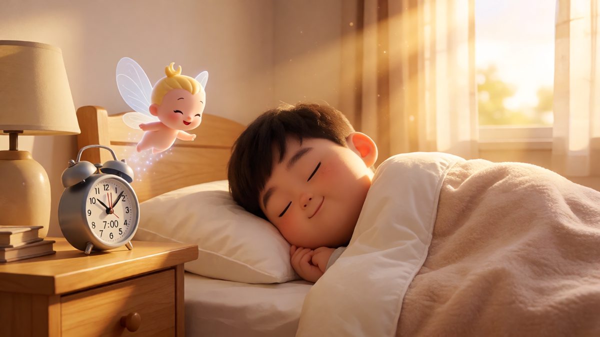 闹钟：该起床了！主角：不要~