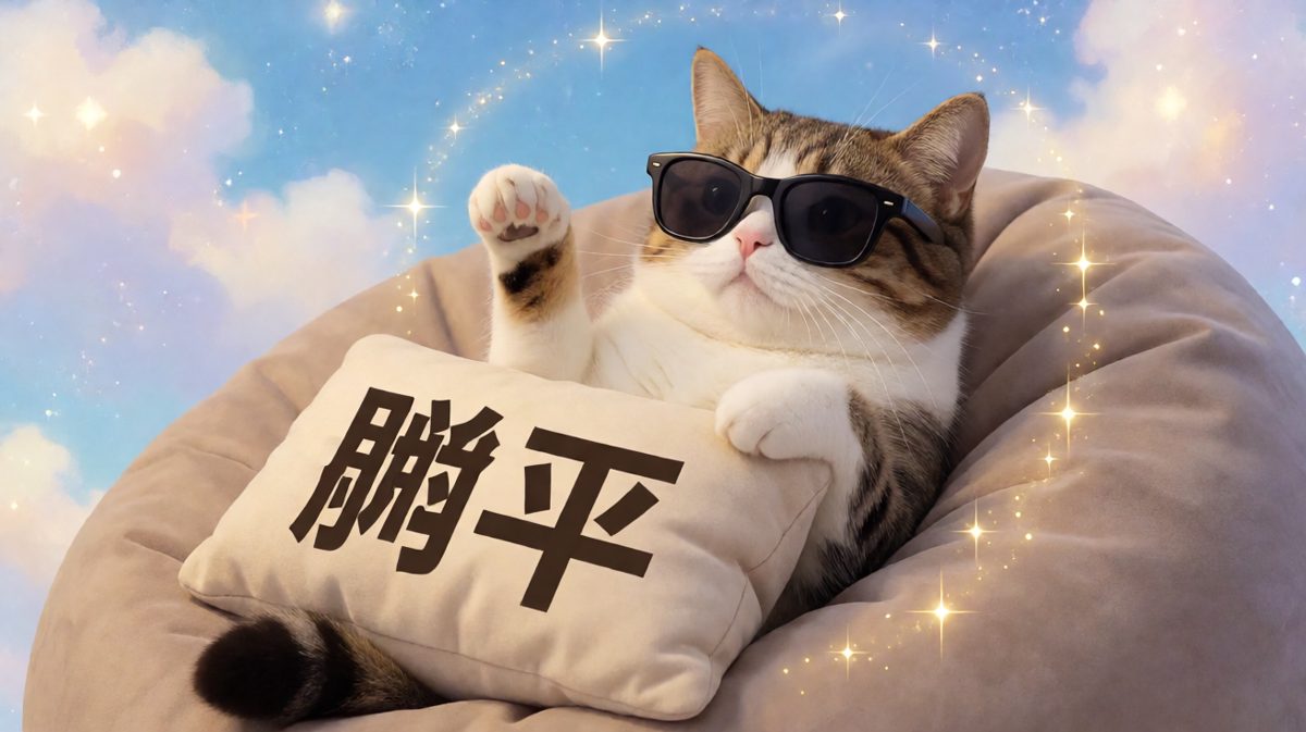 人生建议：先躺为敬