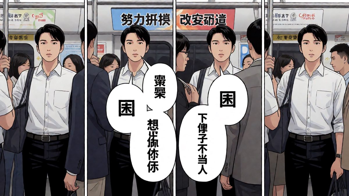 通勤路上，我的精神已经下班了
