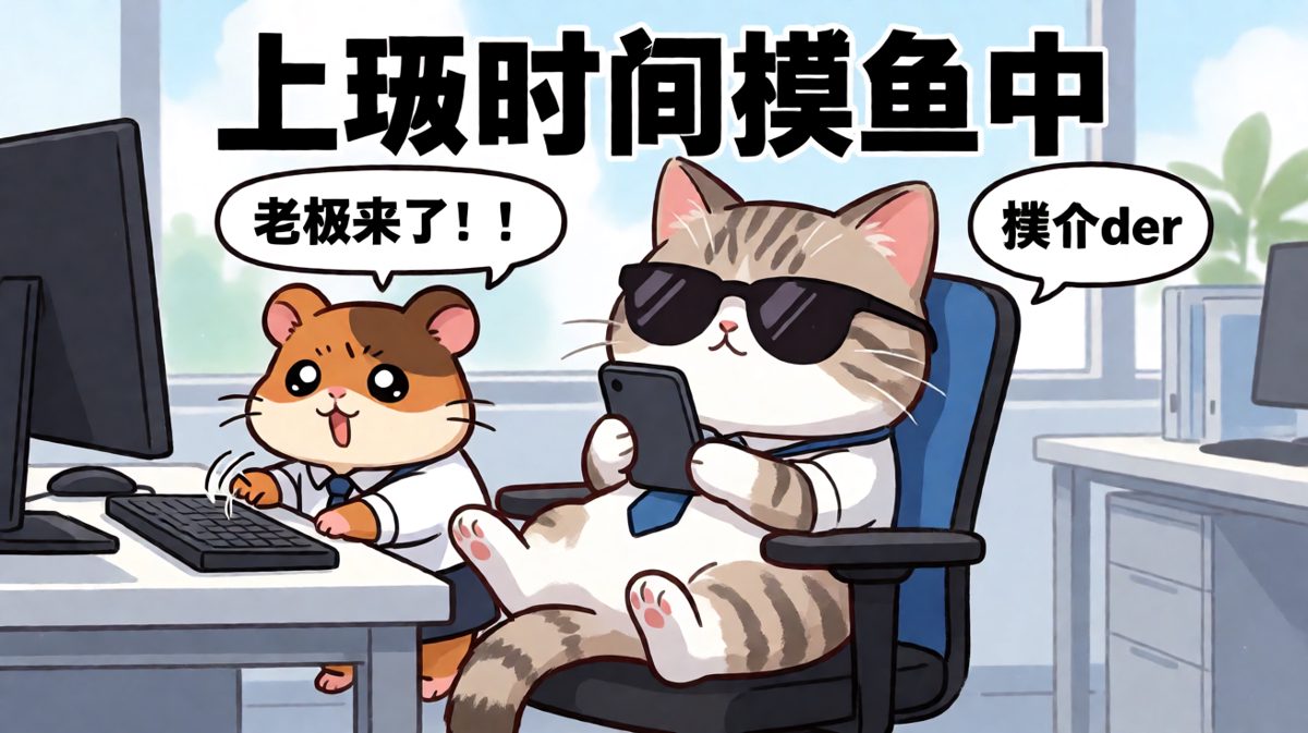 摸鱼的最高境界：让老板以为你很忙