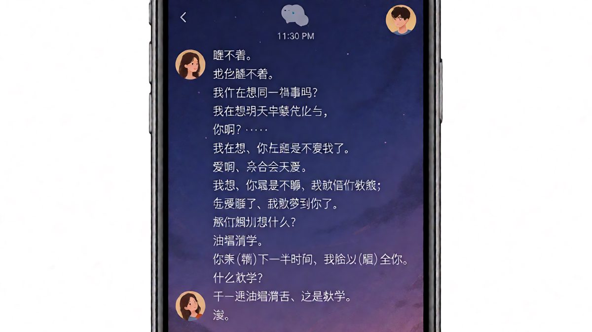 深夜谈心变数学课，直男的浪漫公式