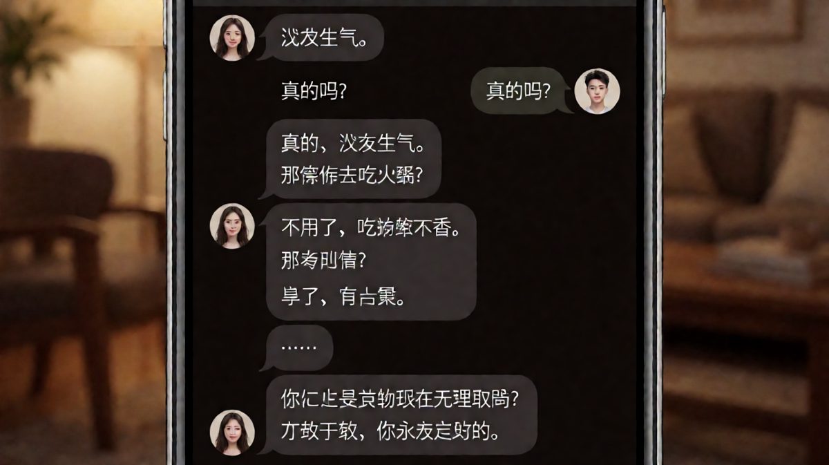 嘴上说没生气，结果越哄越生气，男生陷入死循环。
