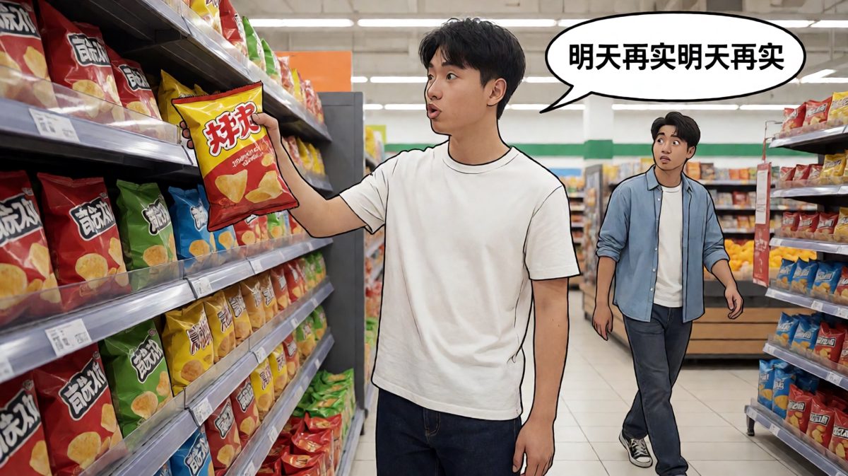 嘴硬心软地放弃购买